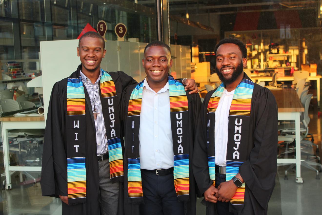 Students at the UMOJA celebration