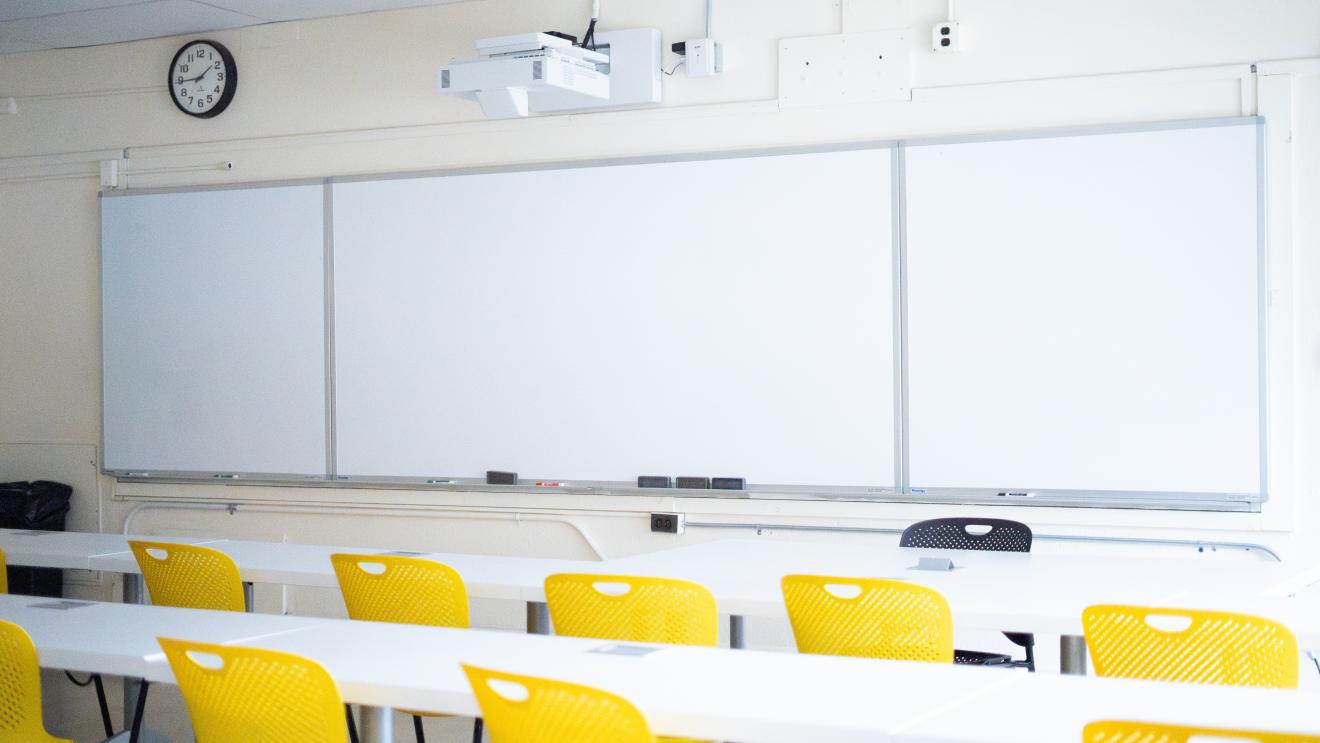 whiteboards with markers