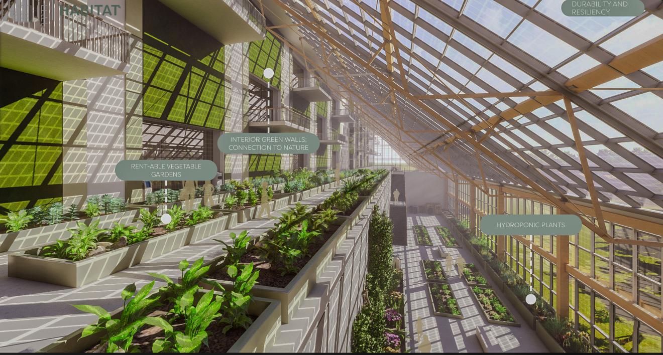 rendering of a greenhouse