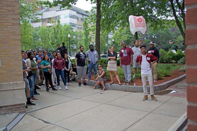 RAMP students participating in an activity